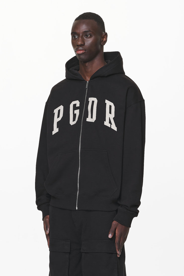 Pegador Layton Oversized Sweat Jacket Black