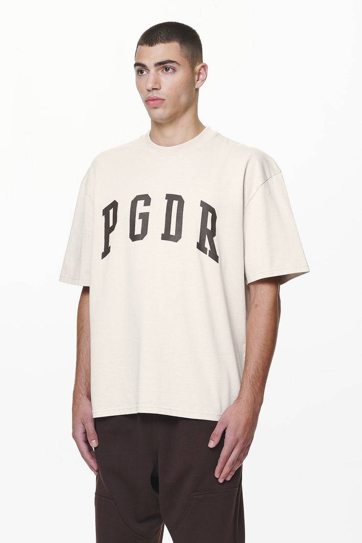 Pegador Layton Oversized Tee Washed Dust Cream