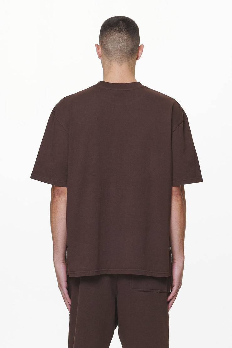 Pegador Layton Oversized Tee Washed Oak Brown