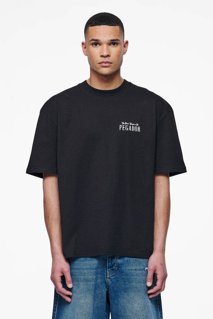 Pegador Leander Oversized Tee Black