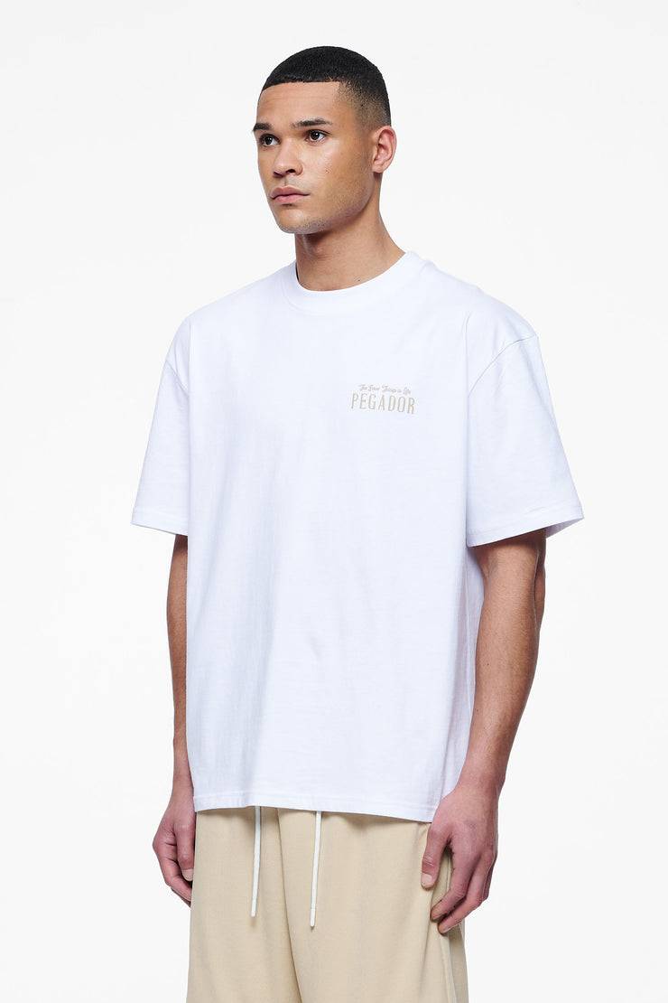 Pegador Leander Oversized Tee White