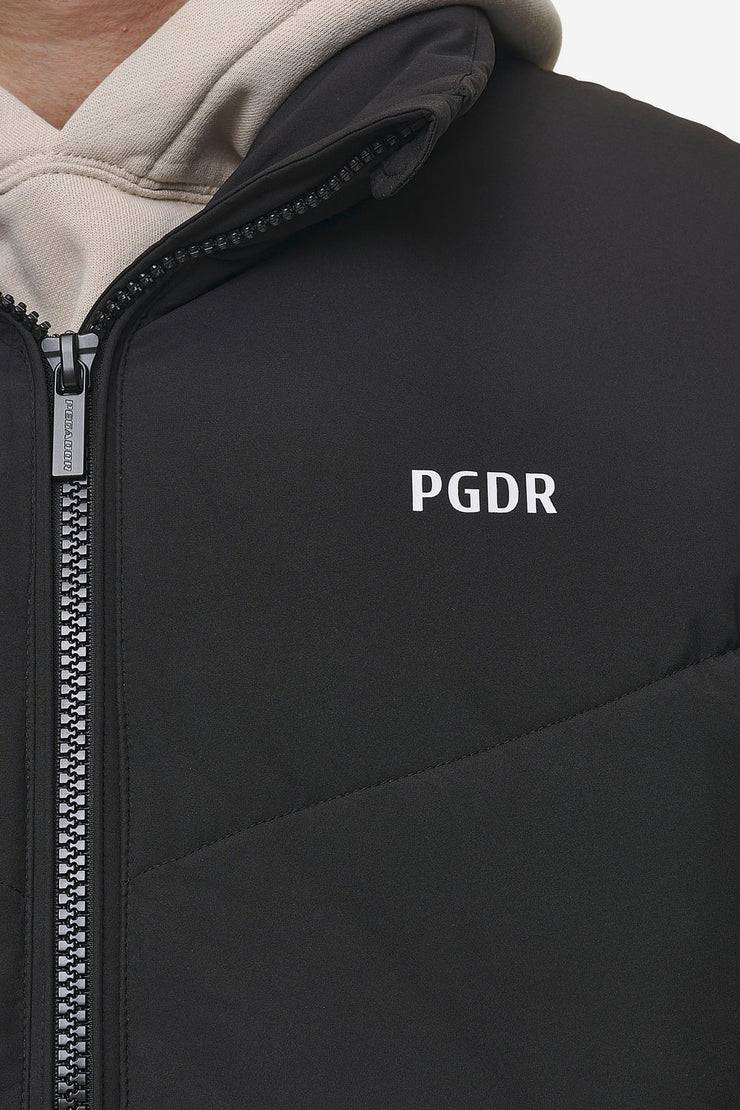 Pegador Leddy Oversized Puffer Vest Black