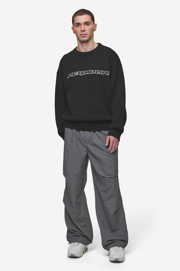 Pegador Lenox Oversized Knit Sweater Black