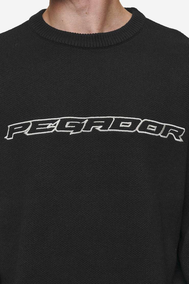 Pegador Lenox Oversized Knit Sweater Black