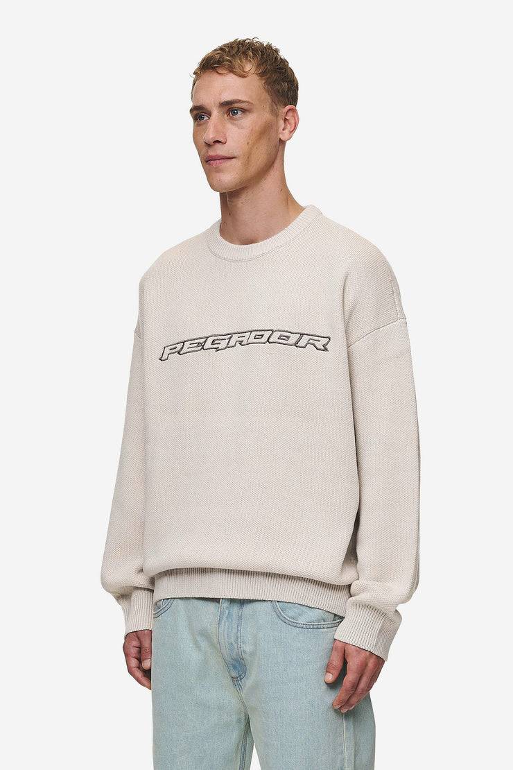 Pegador Lenox Oversized Knit Sweater Light Beige