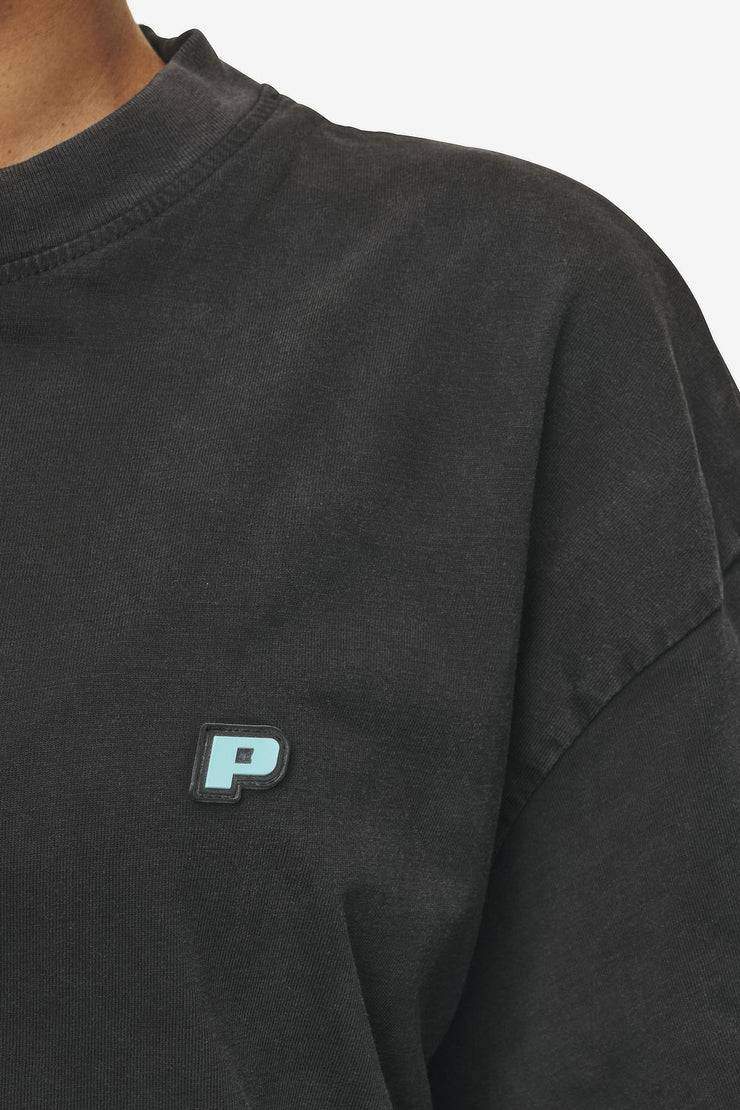 Pegador Leono Boxy Tee Vintage Black Sky Blue Gum