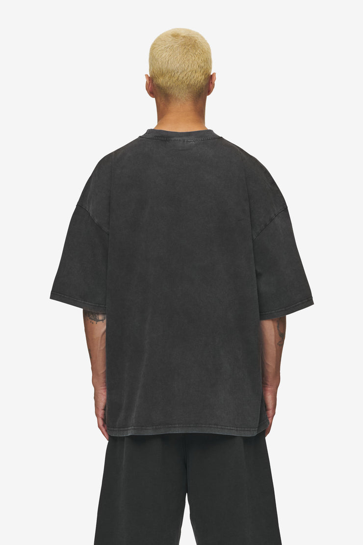 Pegador Leono Boxy Tee Vintage Black Sky Blue Gum