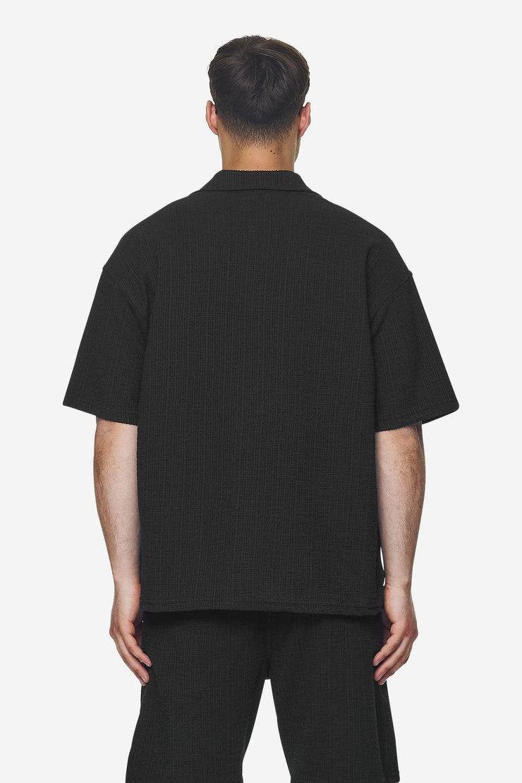 Pegador Libco Structured Knit Shirt Black