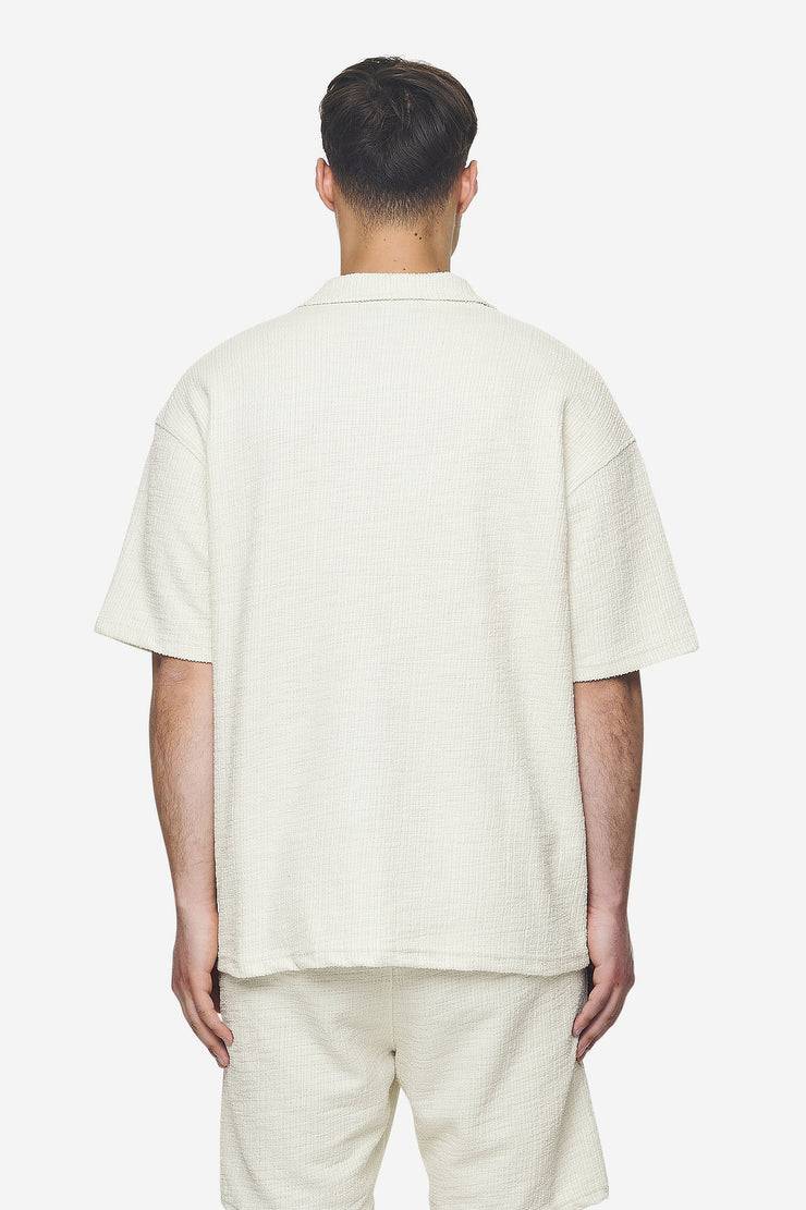 Pegador Libco Structured Knit Shirt Salty Cream