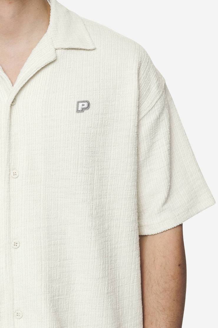 Pegador Libco Structured Knit Shirt Salty Cream