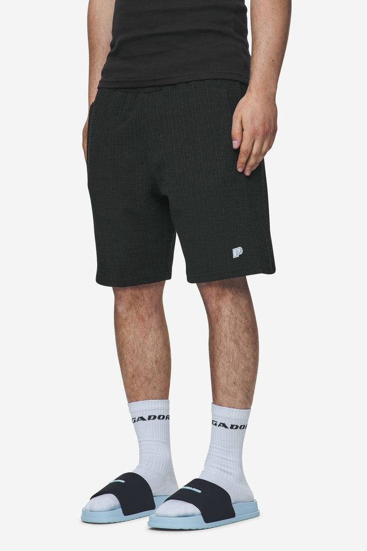Pegador Libco Structured Knit Shorts Black