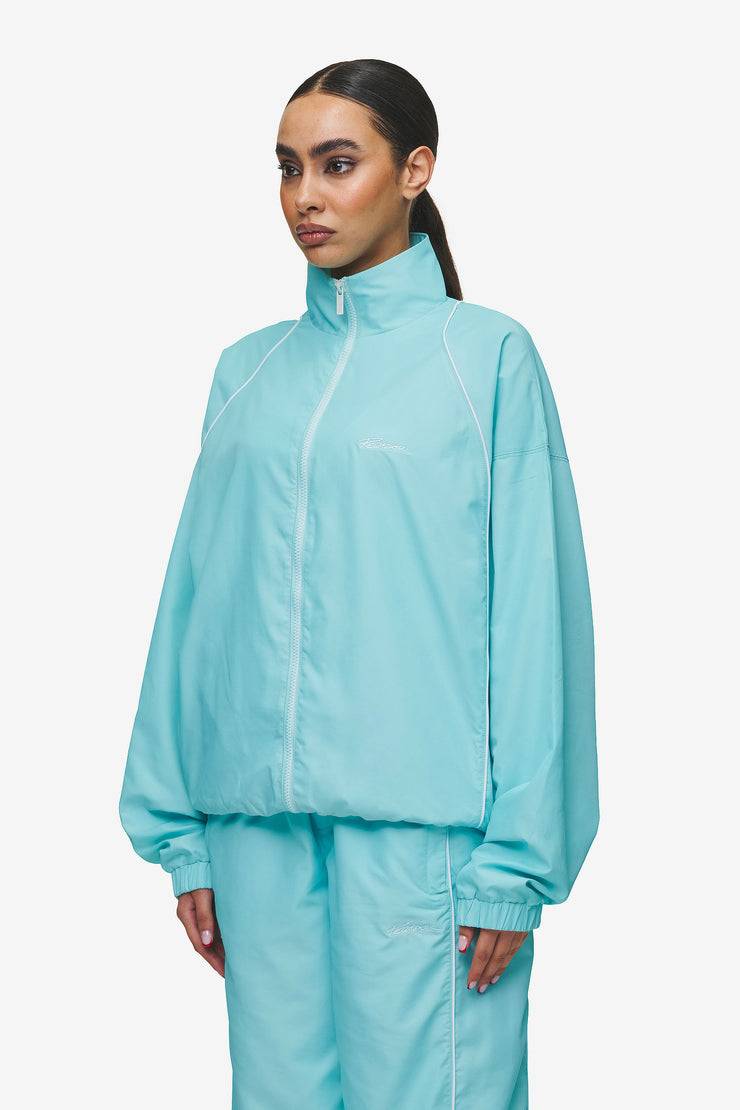 Pegador Lincoln Boxy Track Jacket Sky Blue