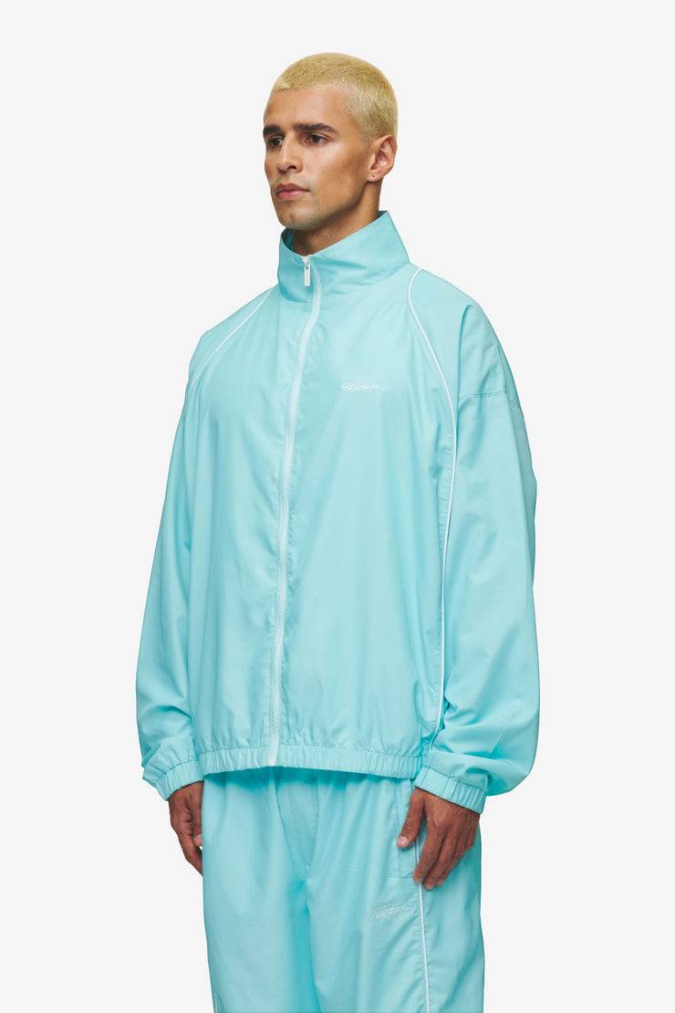 Pegador Lincoln Boxy Track Jacket Sky Blue