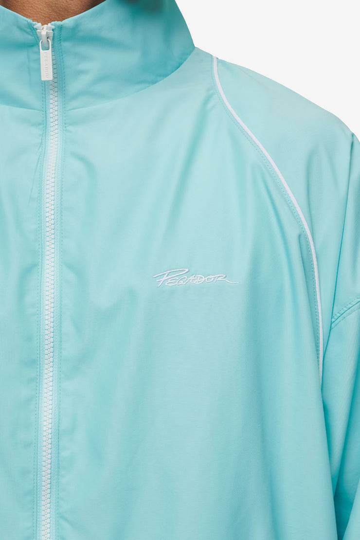 Pegador Lincoln Boxy Track Jacket Sky Blue