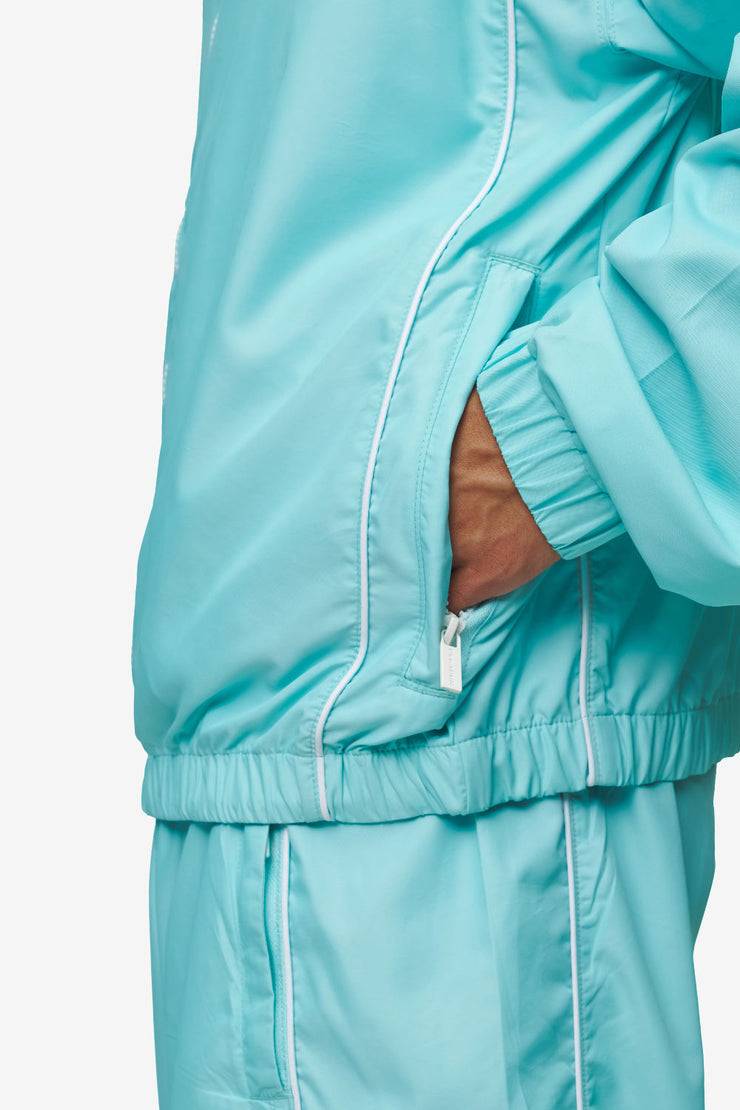 Pegador Lincoln Boxy Track Jacket Sky Blue