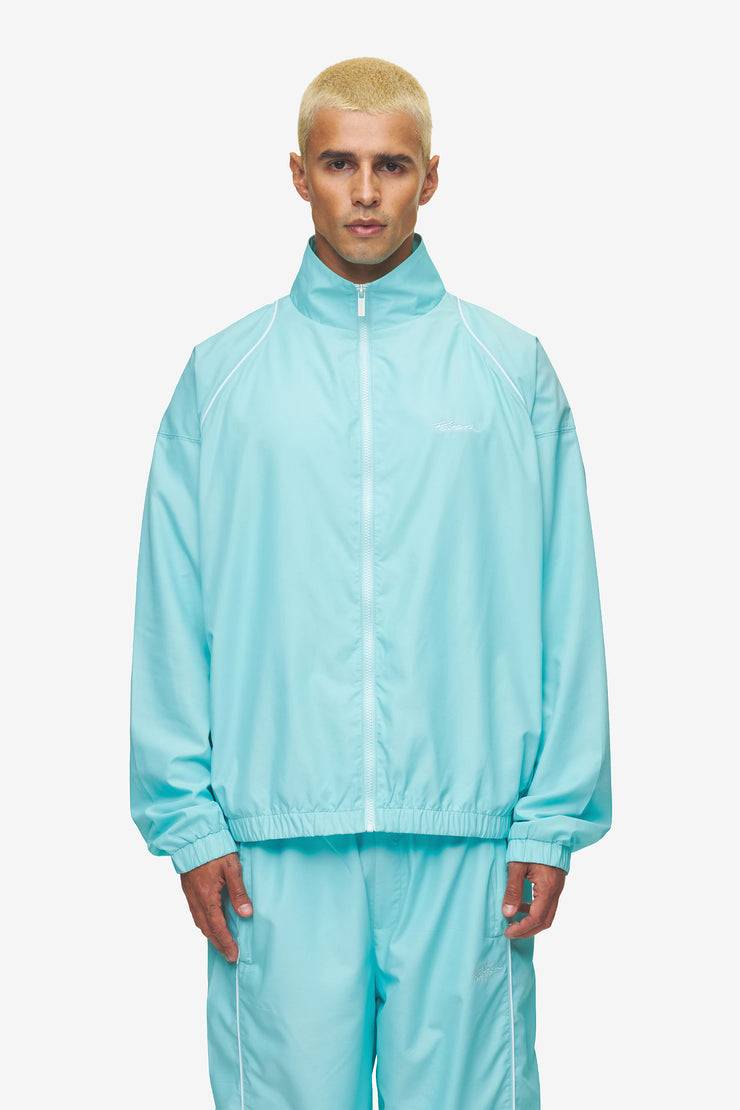 Pegador Lincoln Boxy Track Jacket Sky Blue