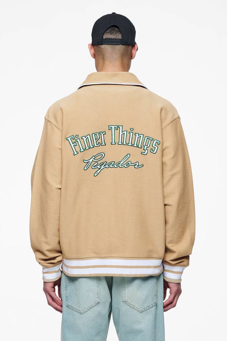 Pegador Livery Oversized Cord Jacket Espresso