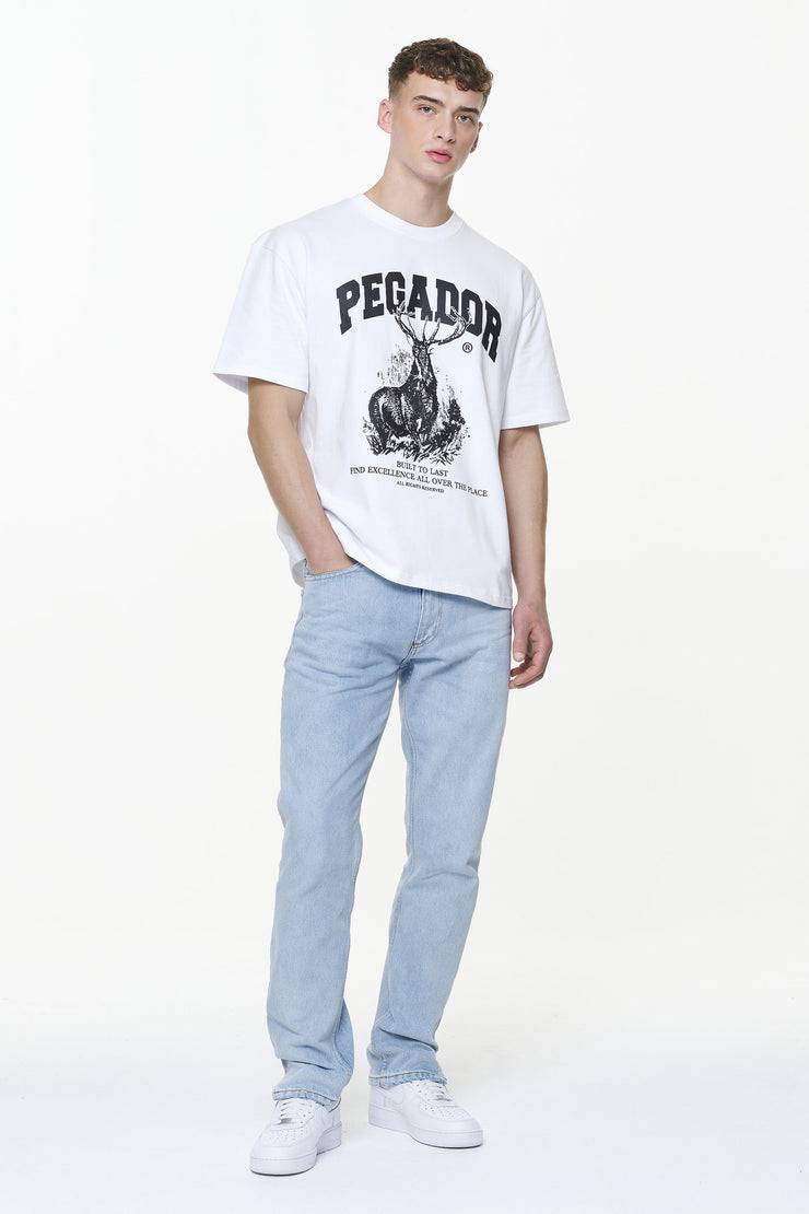 Pegador Lizard Oversized Tee White