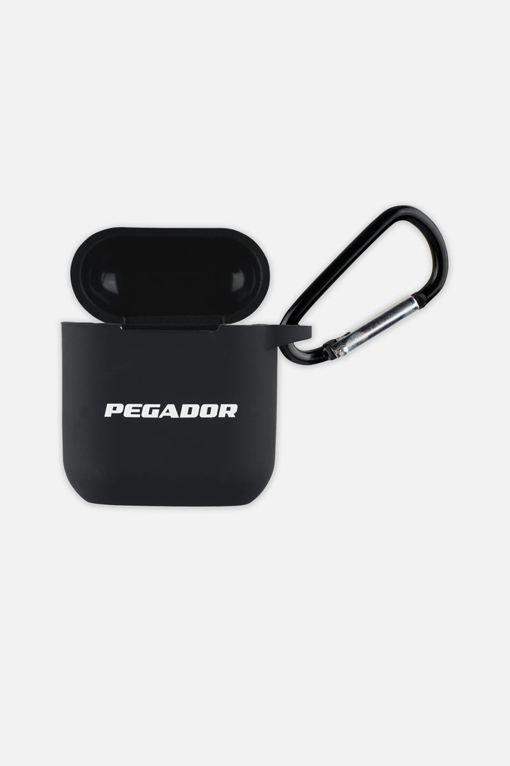Pegador Logo Airpods Case Black