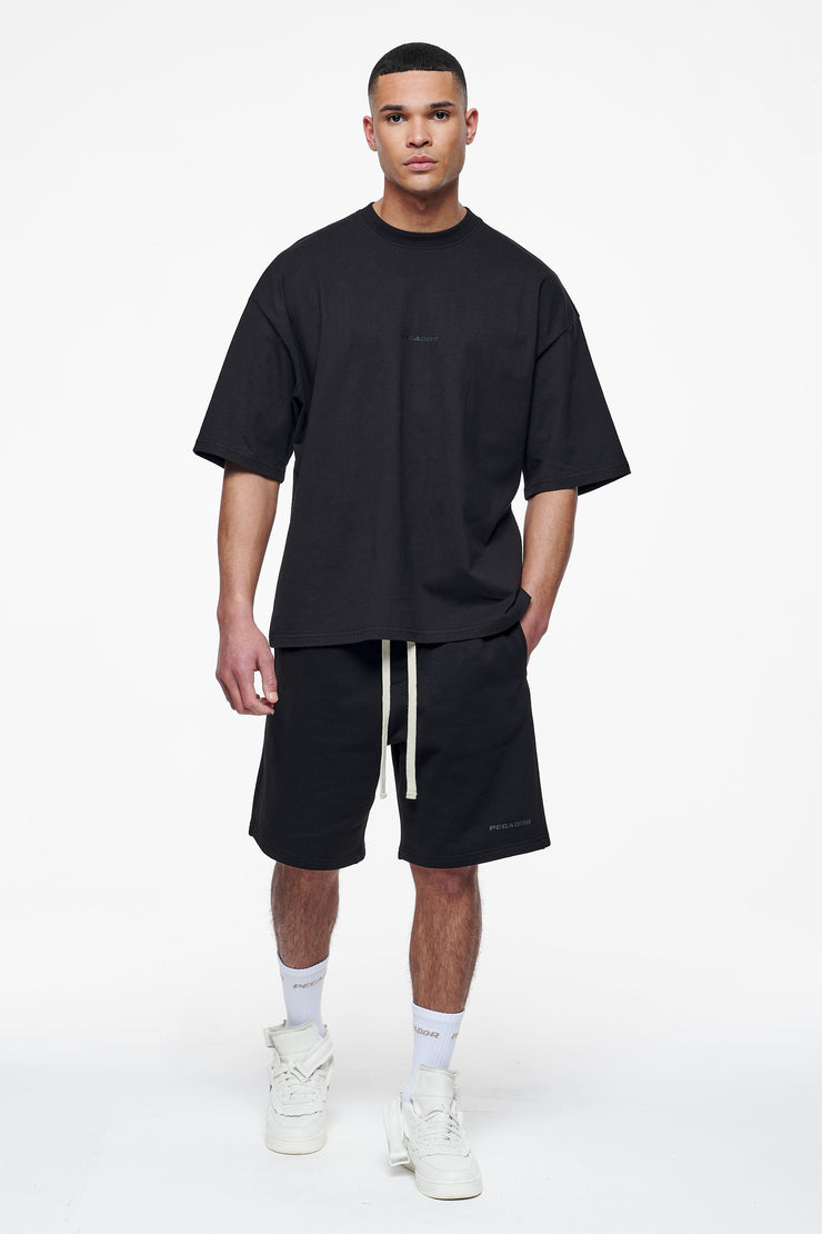 Pegador Logo Boxy Tee Black Gum