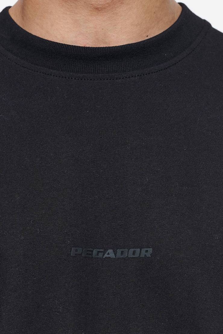 Pegador Logo Boxy Tee Black Gum