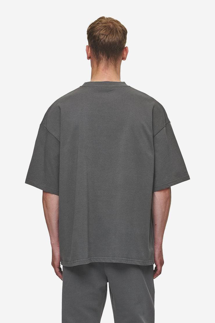 Pegador Logo Boxy Tee Washed Anthracite