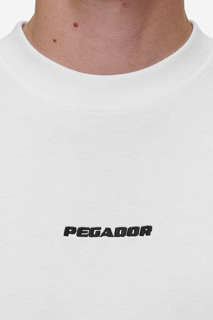 Pegador Logo Boxy Tee White