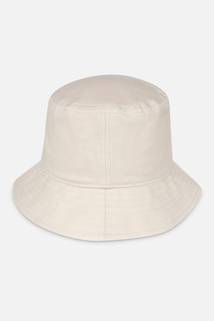 Pegador Logo Bucket Hat Desert Sand White