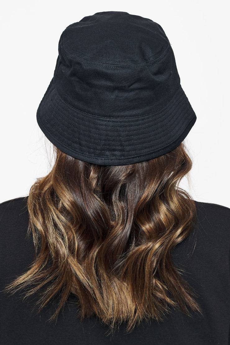 Pegador Logo Cotton Twill Bucket Hat Black