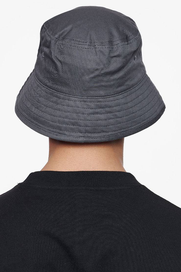 Pegador Logo Cotton Twill Bucket Hat Grey