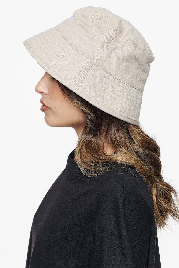 Pegador Logo Cotton Twill Bucket Hat Sand