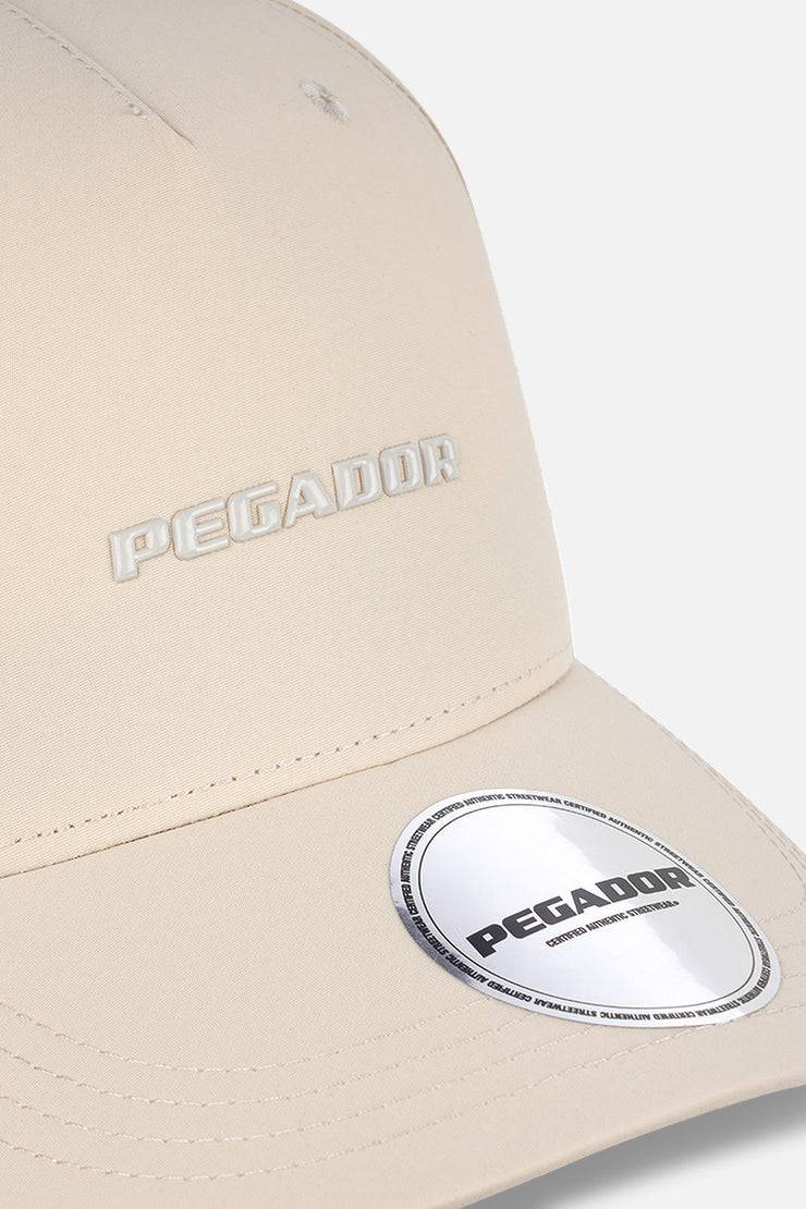 Pegador Logo Crushed Nylon Cap Desert Sand