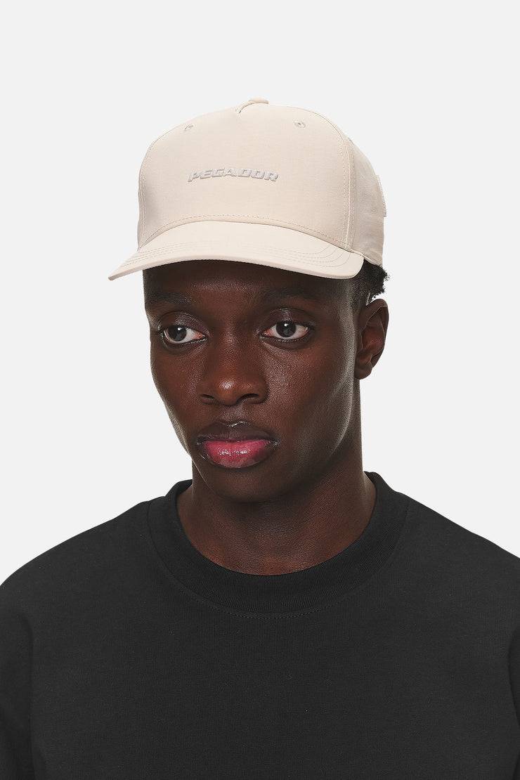 Pegador Logo Crushed Nylon Cap Desert Sand
