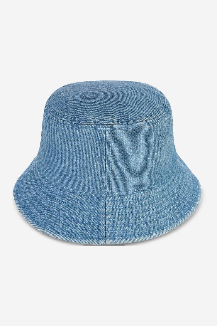 Pegador Logo Denim Bucket Hat Baby Blue