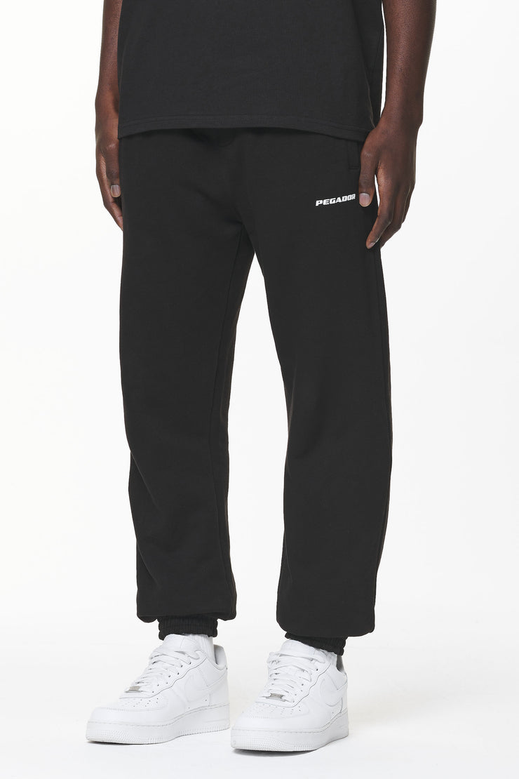 Pegador Logo Heavy Sweat Jogger Black Gum