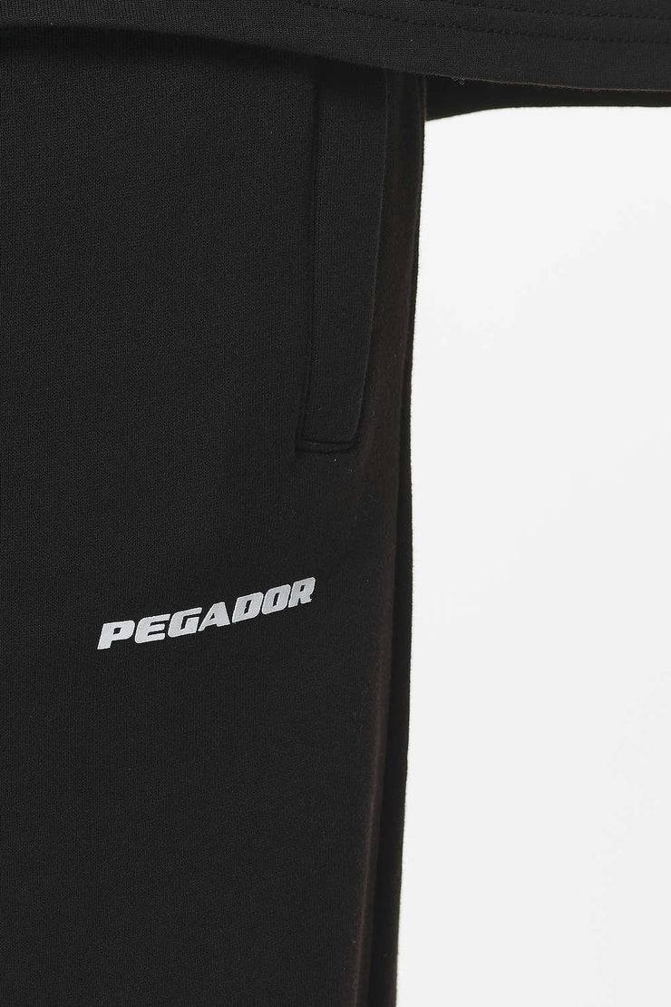 Pegador Logo Heavy Sweat Jogger Black Gum