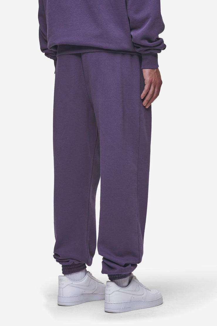 Pegador Logo Heavy Sweat Jogger Washed Deep Purple