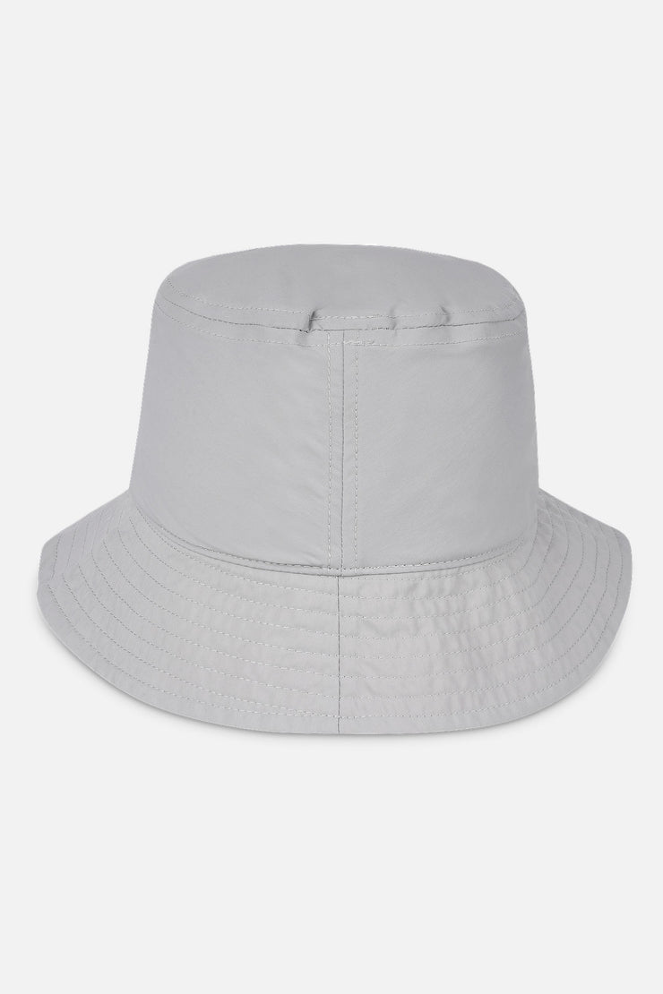 Pegador Logo Nylon Bucket Hat Cool Grey