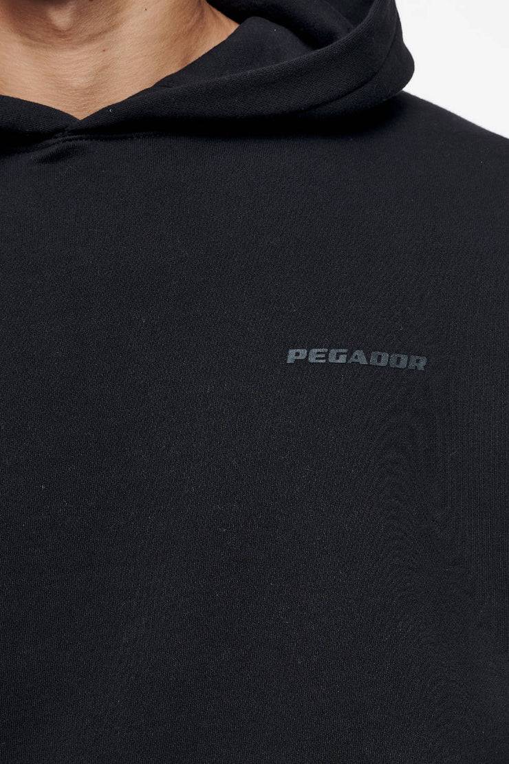 Pegador Logo Oversized Hoodie Black Gum