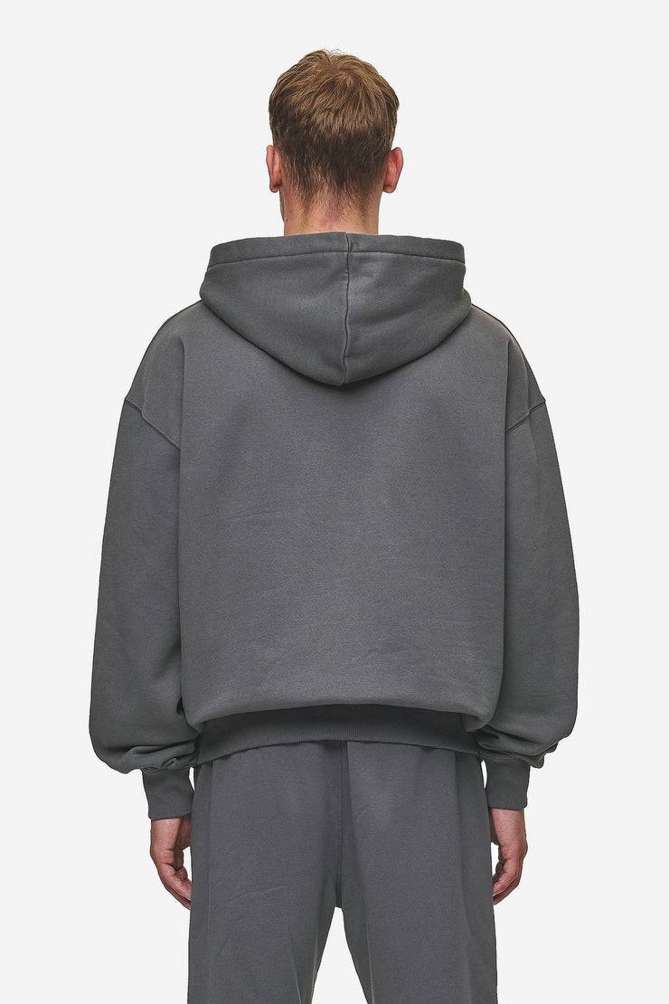 Pegador Logo Oversized Hoodie Washed Anthracite