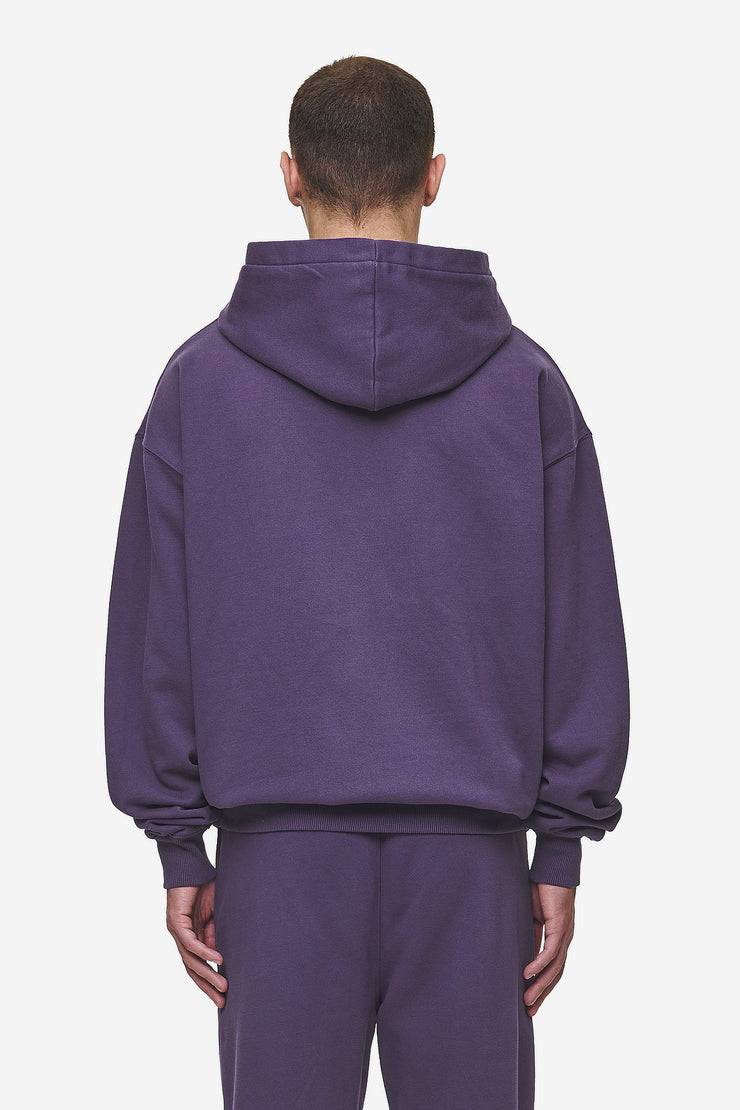 Pegador Logo Oversized Hoodie Washed Deep Purple