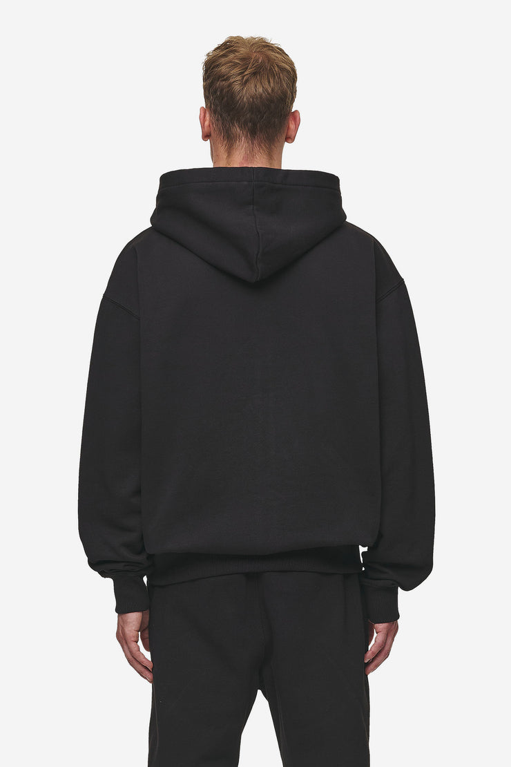 Pegador Logo Oversized Sweat Jacket Washed Black