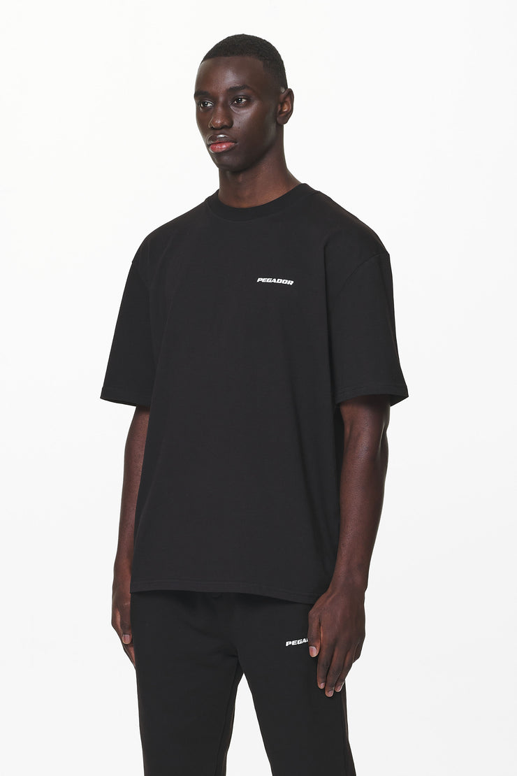 Pegador Logo Oversized Tee Black Gum