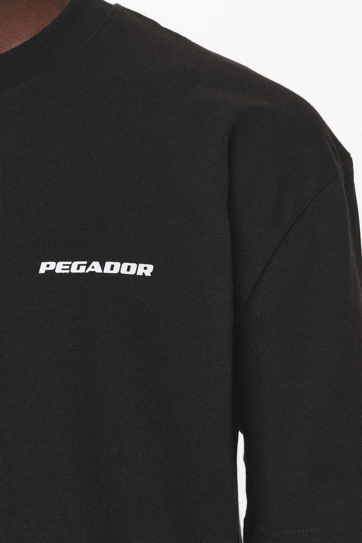 Pegador Logo Oversized Tee Black Gum
