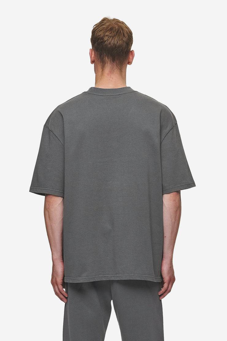 Pegador Logo Oversized Tee Washed Anthracite