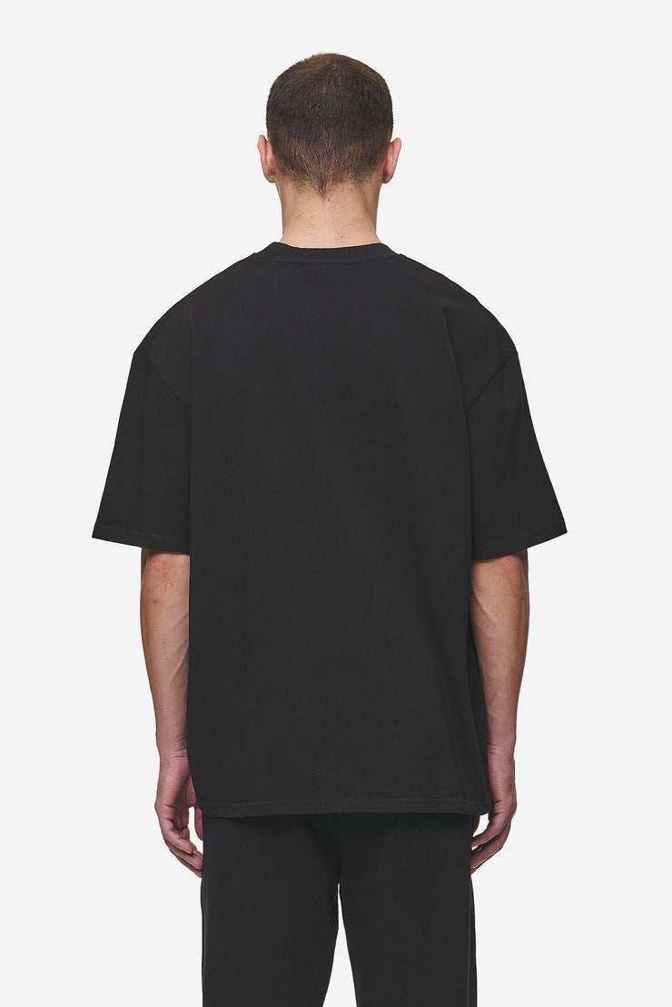 Pegador Logo Oversized Tee Washed Black