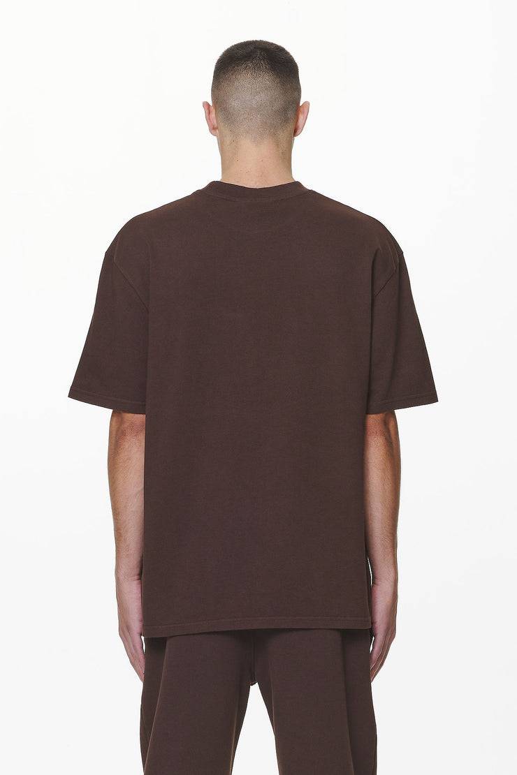 Pegador Logo Oversized Tee Washed Oak Brown Gum