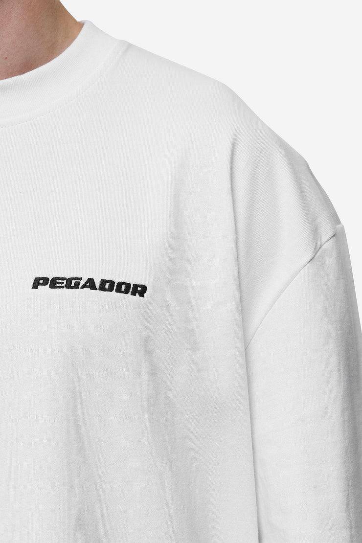 Pegador Logo Oversized Tee White