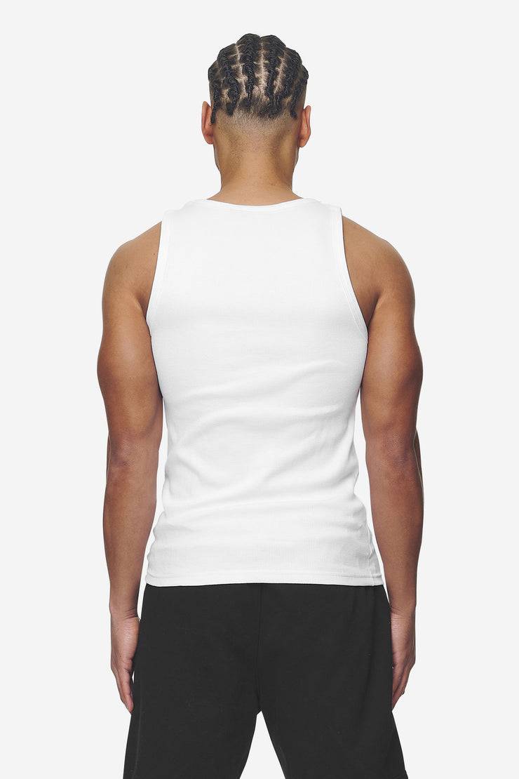 Pegador Logo Rib Undershirt White