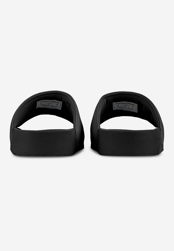 Pegador Logo Slide Black White